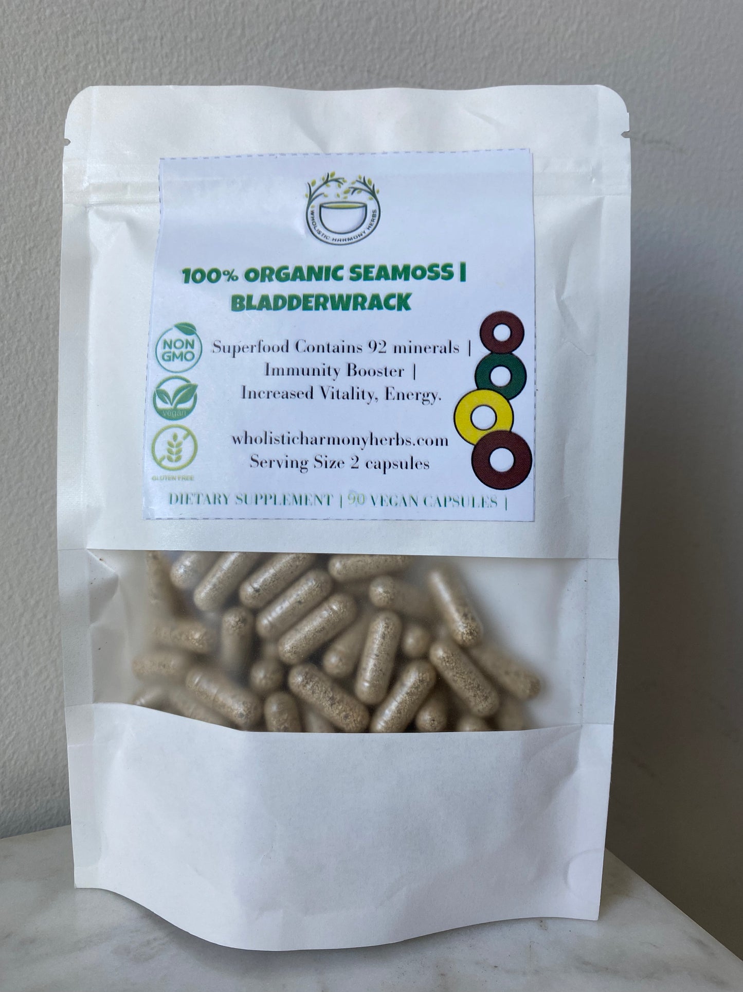 Seamoss & Bladderwrack Capsules